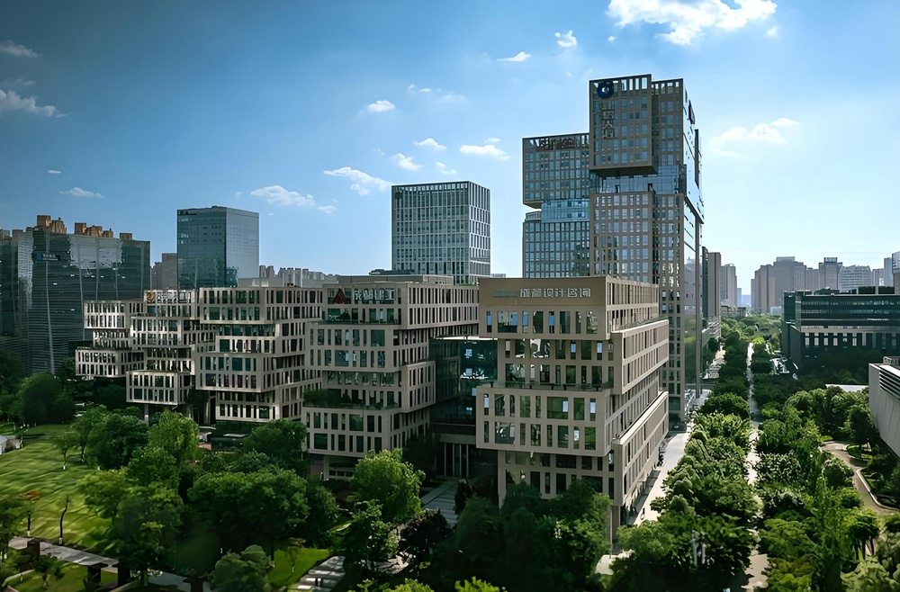 金控集团财智中心外观图